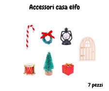 7 PEZZI ACCESSORI CASA ELFO 