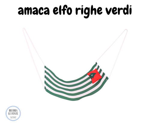 Amaca elfo natale verde - amaca,