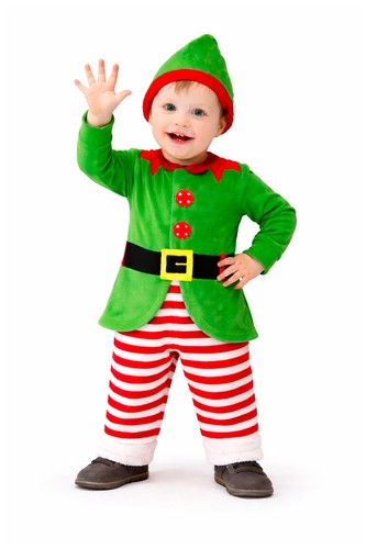Costume elfo natale - elfo, di