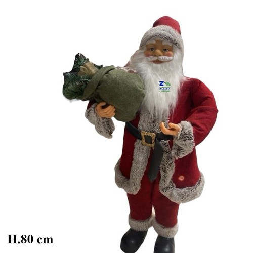 Babbo natale pupazzo h - natale, 80