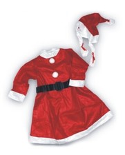 COSTUME VESTITO DI BABBO