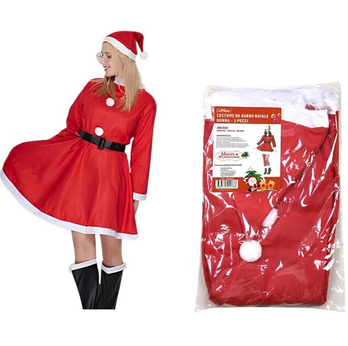 Vestito costume babbo - vestito,
