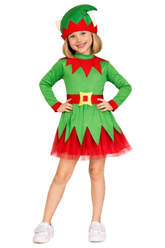 Costume elfo babbo natale - costume,