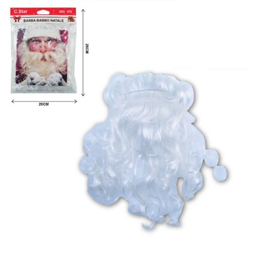 Barba bianca babbo natale - babbo,