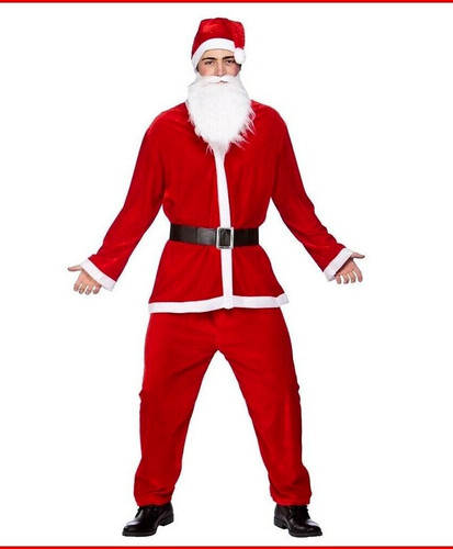 Costume babbo natale - babbo, uomo