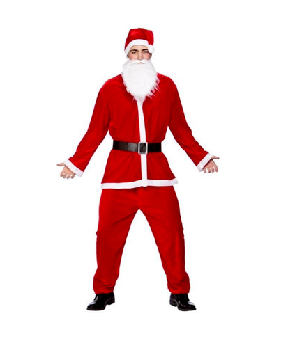 Costume babbo natale uomo - costume,